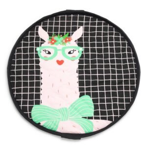 Μπλε PLAY&GO μαλακό στρώμα παιχνιδιού και τσάντα 2 σε 1 Lama