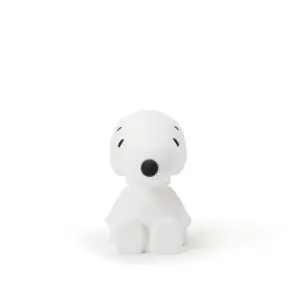 Λευκό μίνι φωτιστικό νυχτός Mr Maria Snoopy από μαλακή σιλικόνη