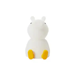 Λευκό φωτιστικό νυχτός Mr Maria Peppa Pig First Light από μαλακή σιλικόνη