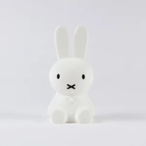 Λευκό παιδικό φωτιστικό νυχτός Miffy First Light σε σχήμα λαγουδιού