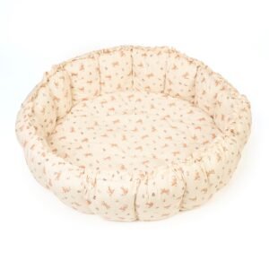 PLAY&GO βρεφική φωλιά και μαλακό στρώμα παιχνιδιού 3 σε 1 Bloom Rabbit σε κρεμ μπεζ χρώμα.