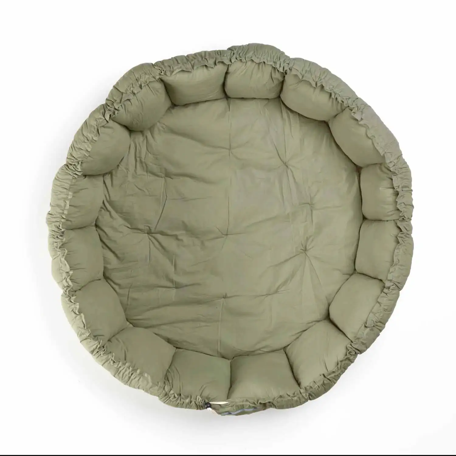PLAY&GO. Soft play mat - baby nest - 3-in-1 bag. Meadow Green - Image 6