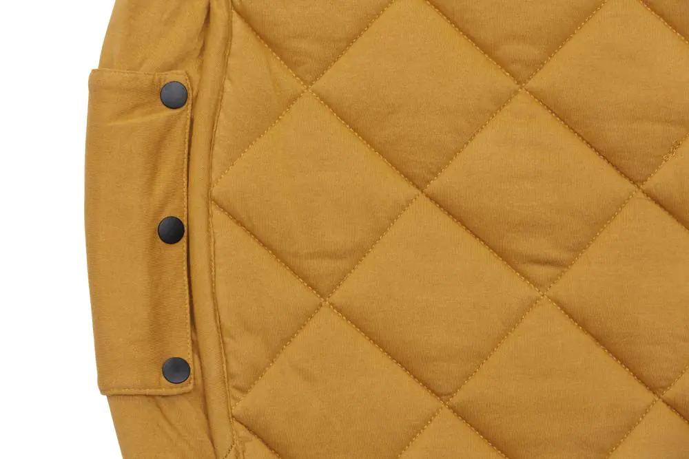 PLAY&GO. Baby play mat made of organic cotton 3-in-1. Mustard Chai Tea - Image 8